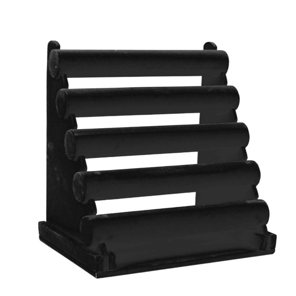 5 Tier Removable Jewelry Stand Bracelet, Necklace, and Watch Holder Display Rack - Picture 1 of 3